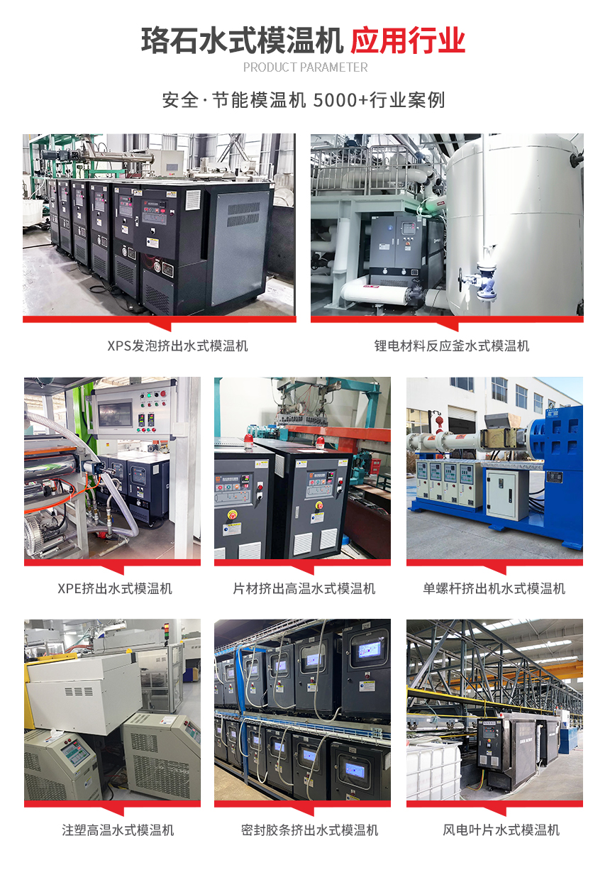 水式模溫機應(yīng)用案例